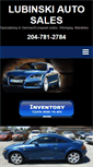 Mobile Screenshot of lubinskiauto.com